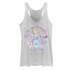 Licensed Character Disney / Pixar's Toy Story Juniors' Little Bo Peep "I'm In Charge" Tank Top Black Heather