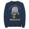 Licensed Character Men's Cartoon Network Mojo Intro "I Am Bad, I Am Evil, I Am... MOJOJOJO" Fleece Charcoal Heather -Licensed Character Shop unnamed file 28155
