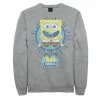 Licensed Character Men's Nickelodeon SpongeBob SquarePants Bob Rays Spanish Sweatshirt Navy -Licensed Character Shop unnamed file 28159