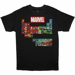 Licensed Character Boys 8-20 Marvel Periodic Table Graphic Tee