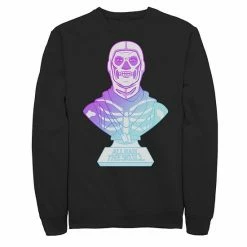 Licensed Character Men's Fortnite All Hail The Skull Sweatshirt Black -Licensed Character Shop unnamed file 28170