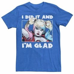 Licensed Character Men's Batman Harley I Did It And Im Glad Tee Royal 9 Licensed Character Men's Batman Harley I Did It And Im Glad Tee Royal -Licensed Character Shop unnamed file 28206