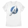 Licensed Character Juniors' Marvel The Avengers Bold Circle Logo Tee White -Licensed Character Shop unnamed file 28211