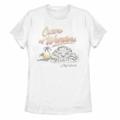 Licensed Character Juniors' Disney's Aladdin Cave Of Wonder Poster Tee Shirt Black -Licensed Character Shop unnamed file 28215