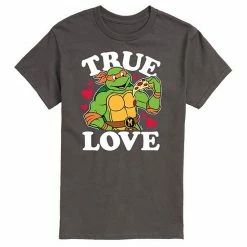 Licensed Character Men's TMNT True Love Tee Charcoal -Licensed Character Shop unnamed file 28258