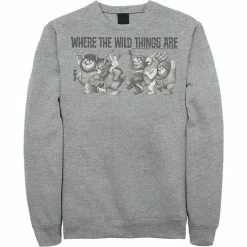 Licensed Character Men's Where The Wild Things Are Max Parade Group Shot Sweatshirt Royal -Licensed Character Shop unnamed file 28278