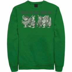 Licensed Character Men's Where The Wild Things Are Max Parade Group Shot Sweatshirt Royal -Licensed Character Shop unnamed file 28279