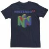 Licensed Character Men's Nintendo 64 Logo Colorful Tee White -Licensed Character Shop unnamed file 28309