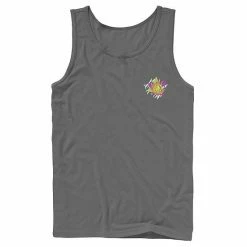 Licensed Character Men's Rocket Power Retro Triangle Logo Graphic Tank Top Navy -Licensed Character Shop unnamed file 28324