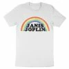Licensed Character Men's Rainbow Janis Joplin Tee -Licensed Character Shop unnamed file 28336