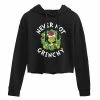 Licensed Character Juniors' Dr. Seuss's The Grinch Never Not Grinchy Cropped Graphic Hoodie -Licensed Character Shop unnamed file 2841