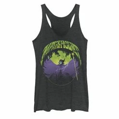 Licensed Character Disney's Sleeping Beauty Juniors' Maleficent Rock Theme Graphic Tank Purple Heather -Licensed Character Shop unnamed file 28481