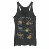 Licensed Character Juniors' Star Wars Vibrant Pop Art Map Tank Top Navy Heather -Licensed Character Shop unnamed file 28482