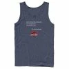 Licensed Character Men's Jurassic Park Life Finds A Way Quote Tank Royal -Licensed Character Shop unnamed file 28494