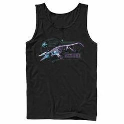 Licensed Character Men's Jurassic World Mosasaurus Skeleton X Ray Tank Royal -Licensed Character Shop unnamed file 28499