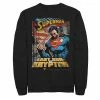 Licensed Character Men's DC Comics Superman Last Son Of Krypton Text Poster Sweatshirt Black -Licensed Character Shop unnamed file 28506