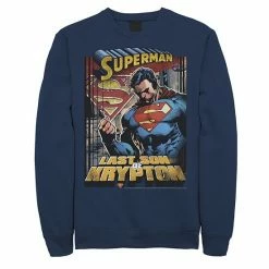 Licensed Character Men's DC Comics Superman Last Son Of Krypton Text Poster Sweatshirt Black 7 Licensed Character Men's DC Comics Superman Last Son Of Krypton Text Poster Sweatshirt Black -Licensed Character Shop unnamed file 28507