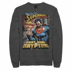 Licensed Character Men's DC Comics Superman Last Son Of Krypton Text Poster Sweatshirt Black 8 Licensed Character Men's DC Comics Superman Last Son Of Krypton Text Poster Sweatshirt Black -Licensed Character Shop unnamed file 28508