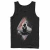 Licensed Character Men's DC Comics Batman Diamond Portrait Poster Tank Top Charcoal -Licensed Character Shop unnamed file 28514