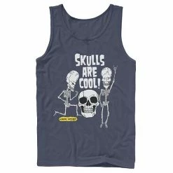 Licensed Character Men's Beavis And Butt-Head "Skulls Are Cool" Tank Top Charcoal -Licensed Character Shop unnamed file 28558