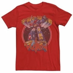 Licensed Character Men's Voltron: Retro Defender Kanji Space Graphic Tee Red -Licensed Character Shop unnamed file 28607