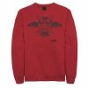 Licensed Character Men's Nintendo Legend Of Zelda Links Awakening Owl Glyph Graphic Fleece Pullover Red -Licensed Character Shop unnamed file 28665