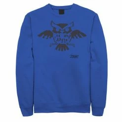 Licensed Character Men's Nintendo Legend Of Zelda Links Awakening Owl Glyph Graphic Fleece Pullover Red -Licensed Character Shop unnamed file 28667