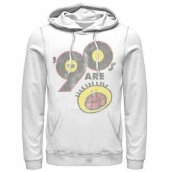 Licensed Character Men's Nickelodeon All That The Nineties Are Vintage Retro Hoodie Red -Licensed Character Shop unnamed file 28671