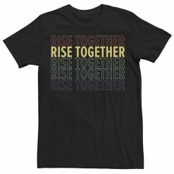Licensed Character Men's Rise Together Text Tee Navy 7 Licensed Character Men's Rise Together Text Tee Navy -Licensed Character Shop unnamed file 28686