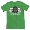 Licensed Character Men's Star Wars Vader Trooper Lack Of Cheer Disturbing Tee Charcoal