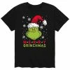 Licensed Character Men's Dr. Seuss The Grinch Grinchmas Tee Black
