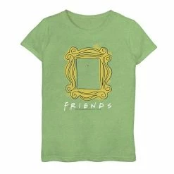 Licensed Character Girls 7-16 Friends Water Color Picture Frame Graphic Tee Tahi Blue -Licensed Character Shop unnamed file 28716
