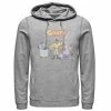 Licensed Character Men's Disney A Goofy Movie Group Shot Logo Hoodie White -Licensed Character Shop unnamed file 28728