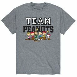 Licensed Character Men's Peanuts Team Peanuts Tee Blue