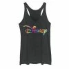 Licensed Character Juniors' Disney Rainbow Tie-Dye Logo Tank Black -Licensed Character Shop unnamed file 28759