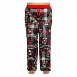 Licensed Character Plus Size Disney's Mickey Mouse Fleece Pajama Pants