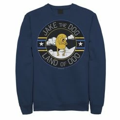 Licensed Character Men's Cartoon Network Adventure Time Jake The Dog Land Of Ooo Graphic Sweatshirt Pullover Charcoal Heather -Licensed Character Shop unnamed file 28928