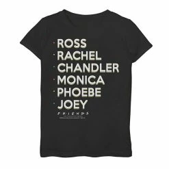 Licensed Character Girls 7-16 Friends All The Friends Name Stack Graphic Tee Green Apple -Licensed Character Shop unnamed file 28972