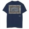 Licensed Character Boys 8-20 Nintendo Legend Of Zelda Links Awakening Whale Stone Frame Portrait Graphic Tee Navy