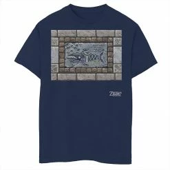 Licensed Character Boys 8-20 Nintendo Legend Of Zelda Links Awakening Whale Stone Frame Portrait Graphic Tee Navy -Licensed Character Shop unnamed file 28988