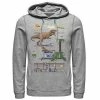 Licensed Character Men's Jurassic Park Digital Video Game Scene Graphic Pullover Hoodie Navy -Licensed Character Shop unnamed file 29034