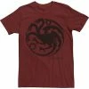 Licensed Character Men's Game Of Thrones Targaryen Dragon Sigil Tee -Licensed Character Shop unnamed file 2907