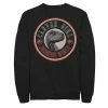 Licensed Character Men's Jurassic World Retro Clever Girl Circle Logo Sweatshirt Navy -Licensed Character Shop unnamed file 29105