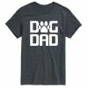 Licensed Character Men's Dog Dad Tee Grey -Licensed Character Shop unnamed file 2911