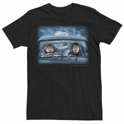 Licensed Character Men's Harry Potter Flying Adventure Tee Navy Heather