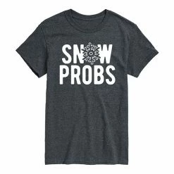 Licensed Character Men's Snow Probs Tee Blue -Licensed Character Shop unnamed file 29133