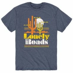 Licensed Character Men's Lonely Roads Tee Blue -Licensed Character Shop unnamed file 29141
