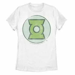 Licensed Character Juniors' The Green Lantern Distressed Graphic Tee Athletic Heather -Licensed Character Shop unnamed file 29148