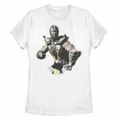 Licensed Character Juniors' Mortal Kombat X Scorpion Graphic Tee White -Licensed Character Shop unnamed file 29150