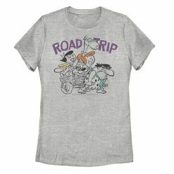 Licensed Character Juniors' The Flintstones Road Trip Tee White -Licensed Character Shop unnamed file 29154